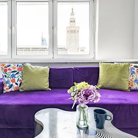 Zlota 76 Superapart - Z Widokiem Na Pkin *